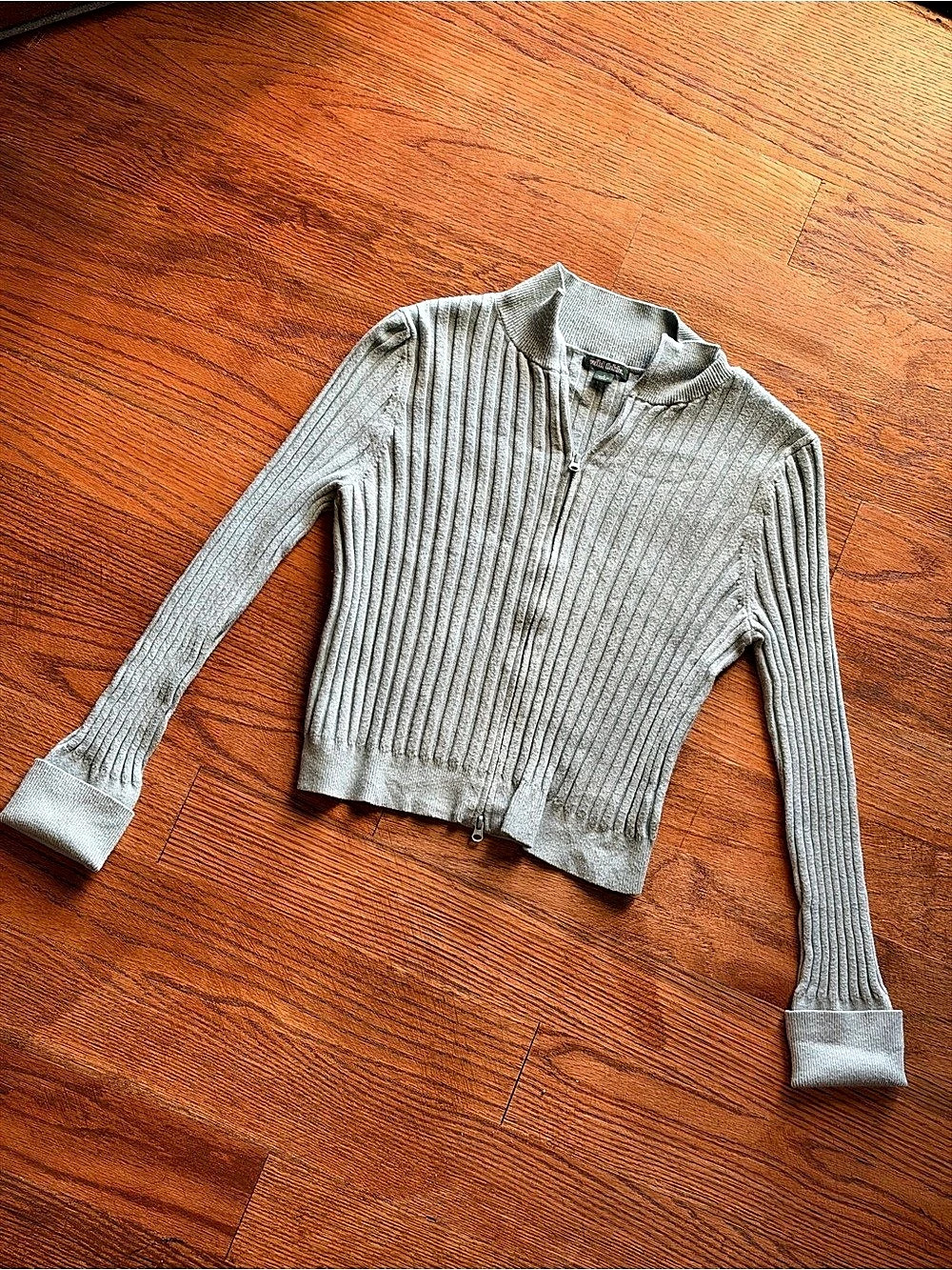 Wild Fable Ribbed Zip-Up Sweater